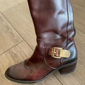 Vince Camino Over the Knee Chestnut Boots - 8